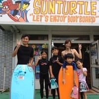 2012キッズボディボードスクールしたキラキラＫＩＤＳ達サンタートル湘南のサムネイル